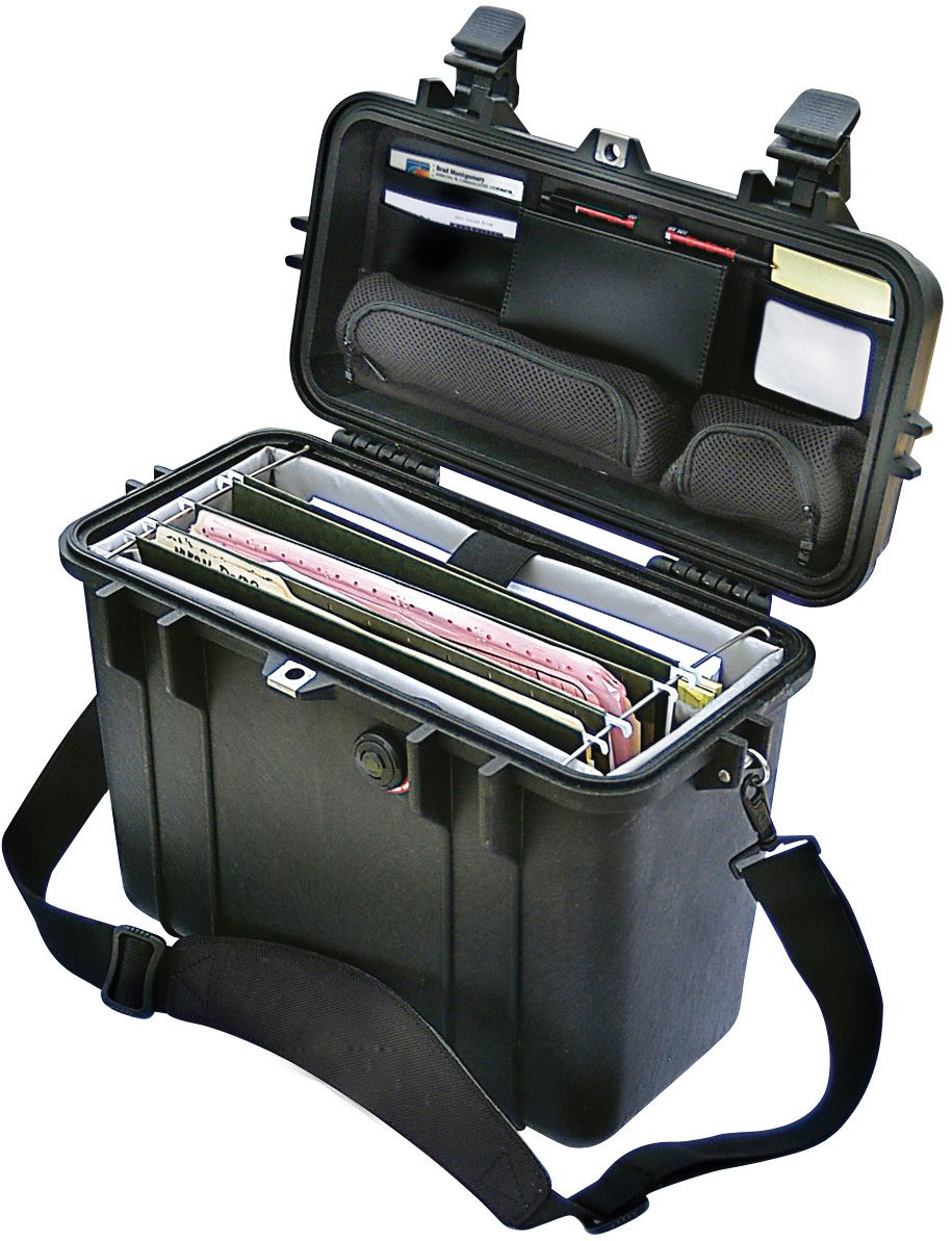 1430 Top Loader Protector - Valise étanche Peli - Intérieur 34,4 × 14,6 × 29,7 cm - chargement supérieur et robuste_1