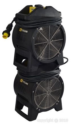 5203430030 - Ventilateur ATEX - Sopefi - Adaptateurs pour gaines 20 cm, 30 cm, 40 cm - IP66, modèle empilable_1