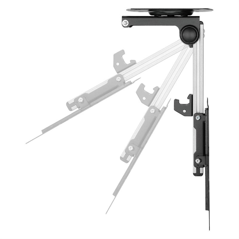 VALUE Bras pour TV, montage au plafond, pliable, 17-37