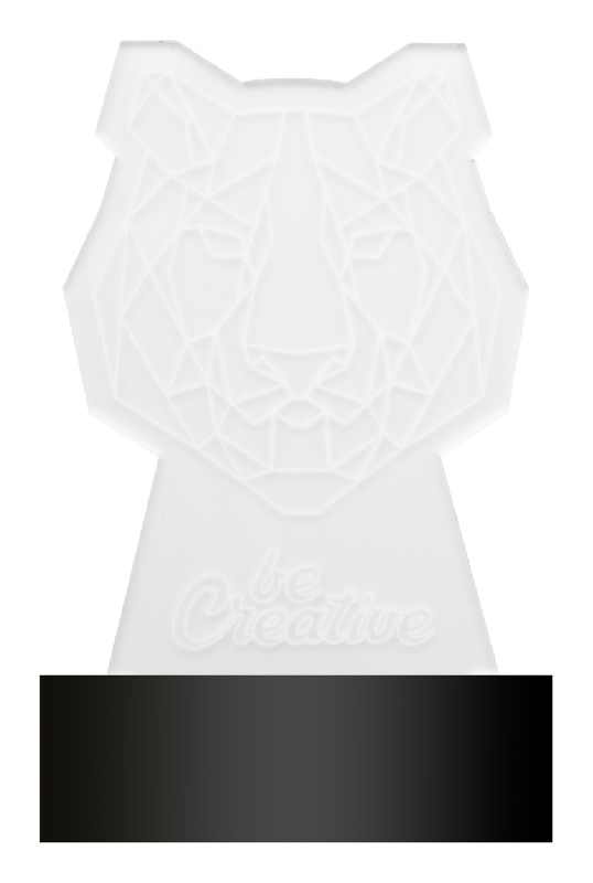 Trophée en acrylique - lampe LED multicolore - gravure laser incluse - minimum 25 pièces_1