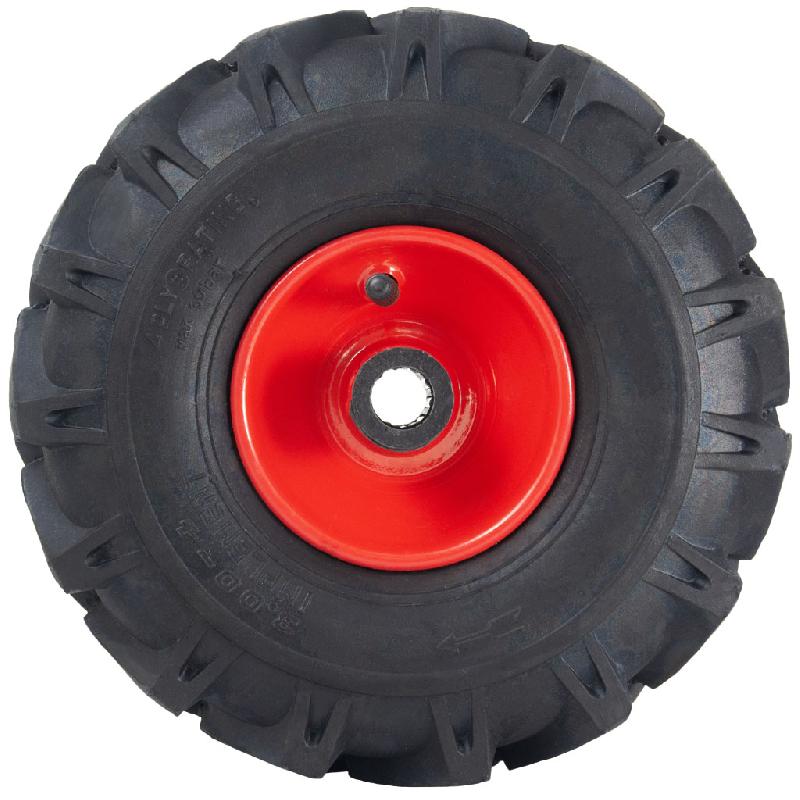 3.00x4 Open Centre Cleated Rotovator Lug Tyre 25mm Roller Bearing Rim (Set of 3)_1