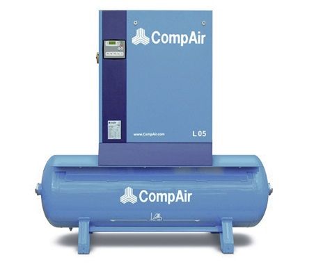 Compresseur à faible bruit Compair L02 - L05 avec options de réservoir et sécheur
