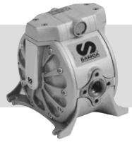 Pompe pneumatique à membranes en aluminium DF 100 - AL/TPE/AC - HUILE/HU/LR - Réf 551010 - 100 l/min max_1