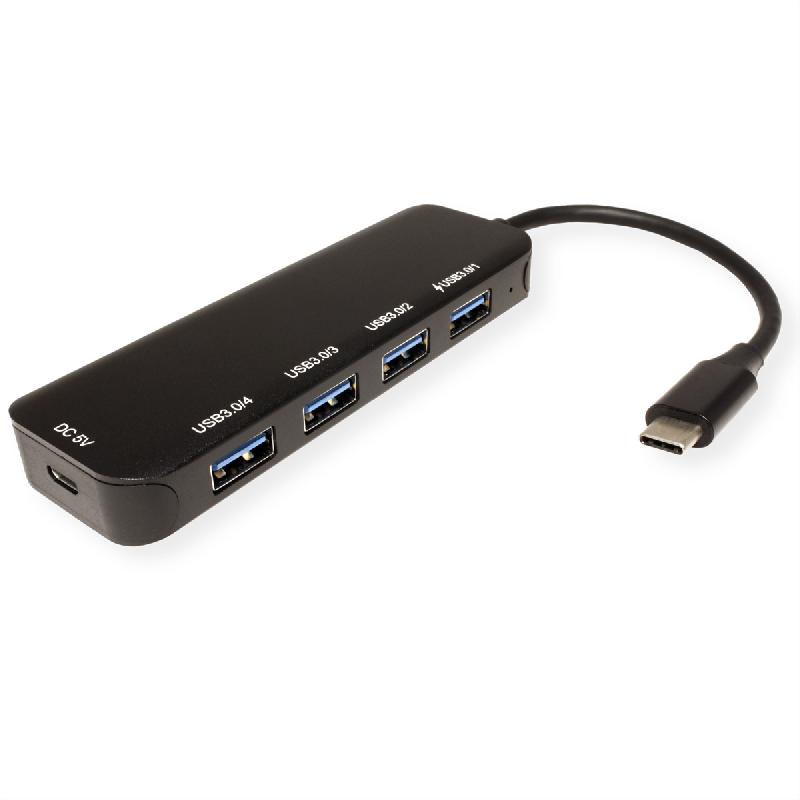 VALUE Hub USB 3.2 Gen 1, 4 ports, type C_1
