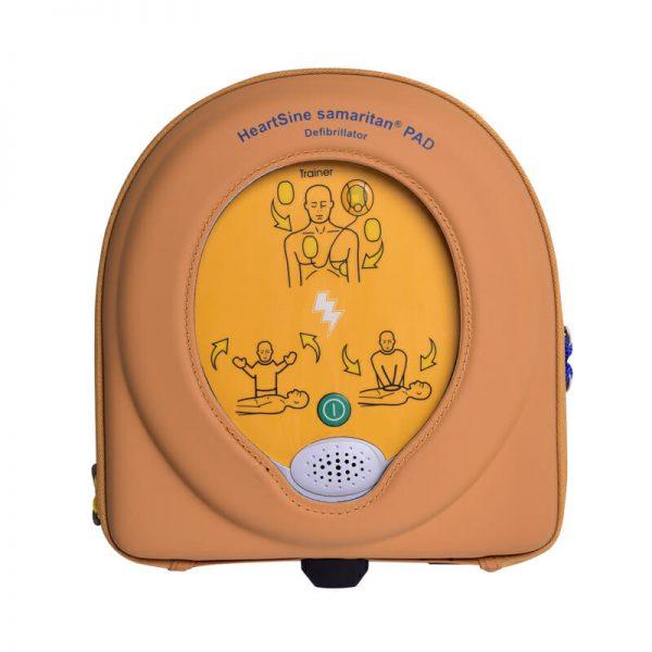 Dae de formation HeartSine Samaritan 360T - Poids 1.67 kg, Dimensions 20 × 18.4 × 4.8 cm, Langues disponibles Anglais, Français, Néerlandais - Marque HeartSine - Type DAE Entièrement automatique - GTIN 5060167123542_1