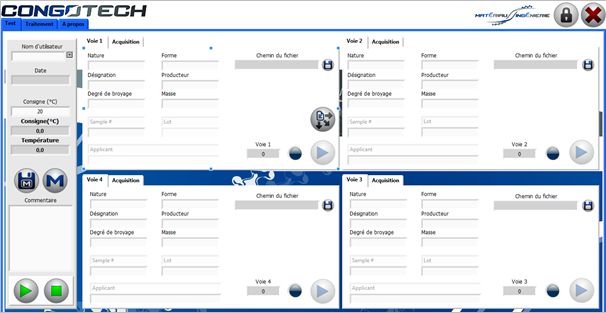 Appareil Congotech - Gamme Mi-Tech pour la mesure de stabilité thermique des PVC - Méthode ISO 182-2_1