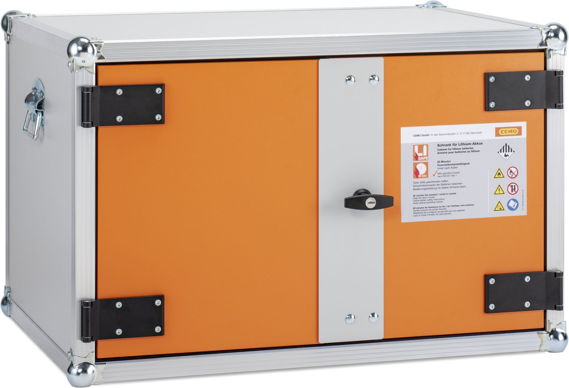 Armoire  anti-feu CEMO 8/5 ECO lockEX® sans pieds - Réf : 11890_0