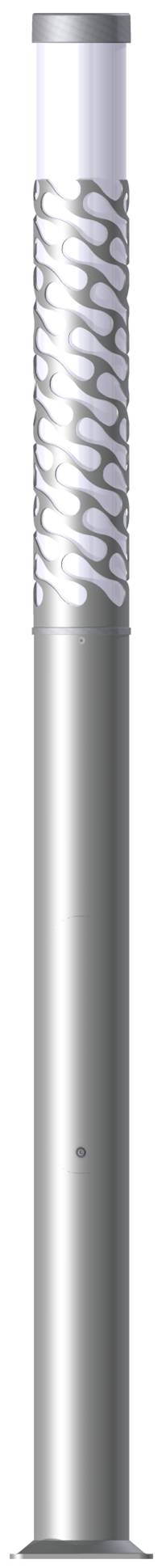 Colonne lumineuse d'éclairage public KARIN DECOR 2400 - LED 39W - Aluminium anodisé - Hauteur 2,4 m - IP65 - Diffuseur givré_1