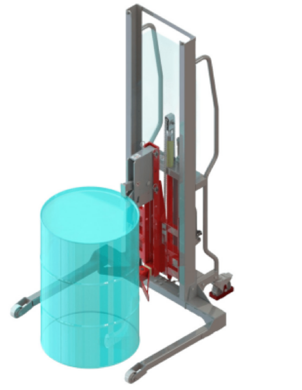 Gerbeur pour fût Levfix? Manuel avec pince automatique 300 kg_1