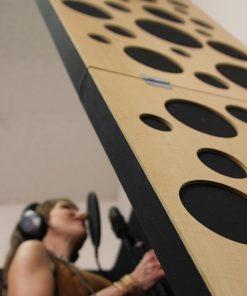 PIB (Portable Isolation Booth) - Cabine d'isolation acoustique portable en laine de roche pour enregistrement vocal_1