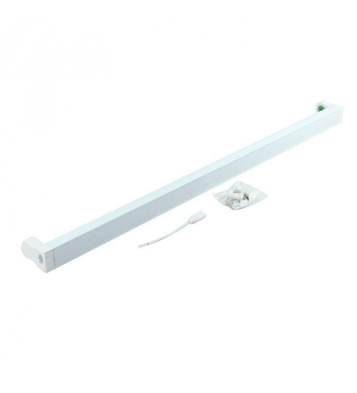 Réglette T8 - 60cm pour tube LED - Réf REGP60 - Support en acier avec certifications CE et ROHS_1
