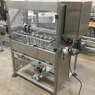 Rinceuse de bouteilles - Geninox - avec panneau de contrôle et pompe à diaphragme_1