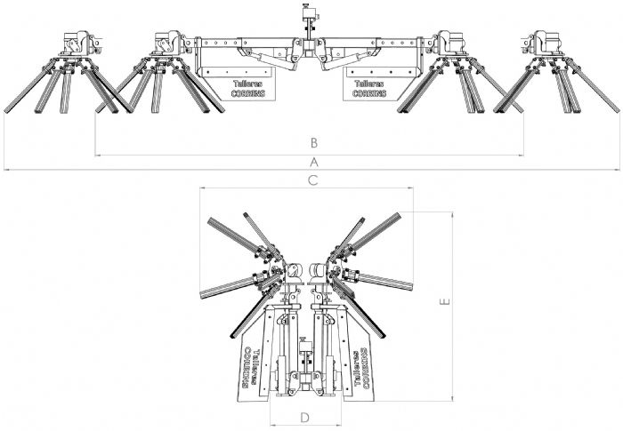 BV12 Premium - Andaineur à sarments bois - 2,92 m - Réglage hydraulique et manuel_1