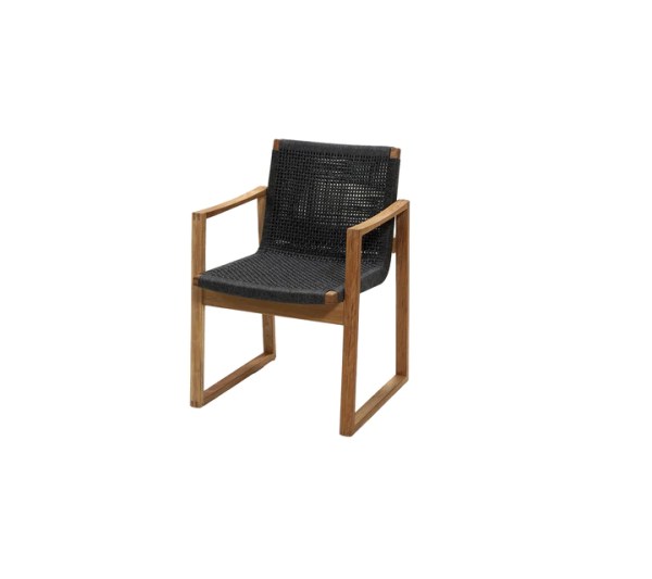 Chaise pour salle à manger Polina - design élégant en teck certifié, résistant et durable_0