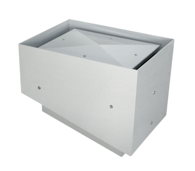 Cheminée d'admission d'air rectangulaire - Réf : CHERECT  -  ORELA_1