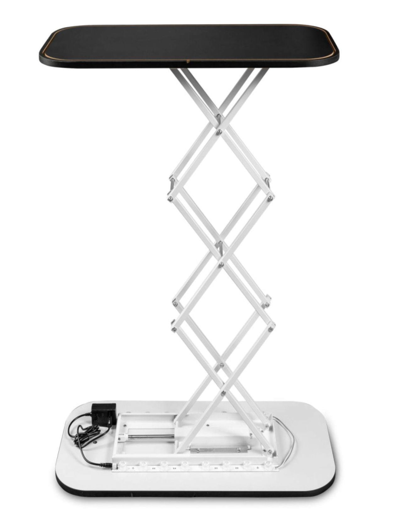 Comptoir Preston rectangle LED - Stand d'exposition avec éclairage intégré_1