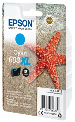Epson Singlepack Cyan 603XL Ink_1