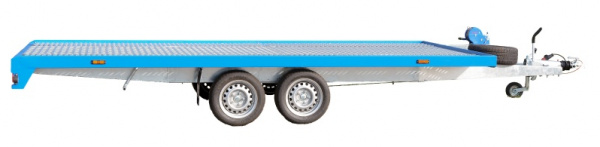 Remorque porte voiture-plateau - 4,50 X 2,08 M - 2700 KG - PHOENIX 4527_1