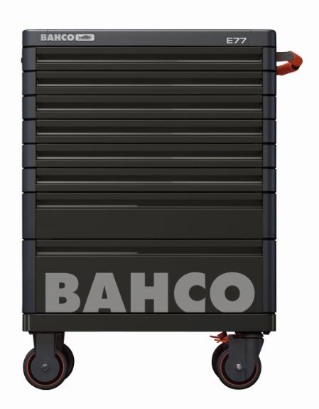Servante d'atelier « Premium Storage HUB » E77 66 cm avec 8 tiroirs - 1477K8BLACK - châssis acier double paroi - système DAAT_1