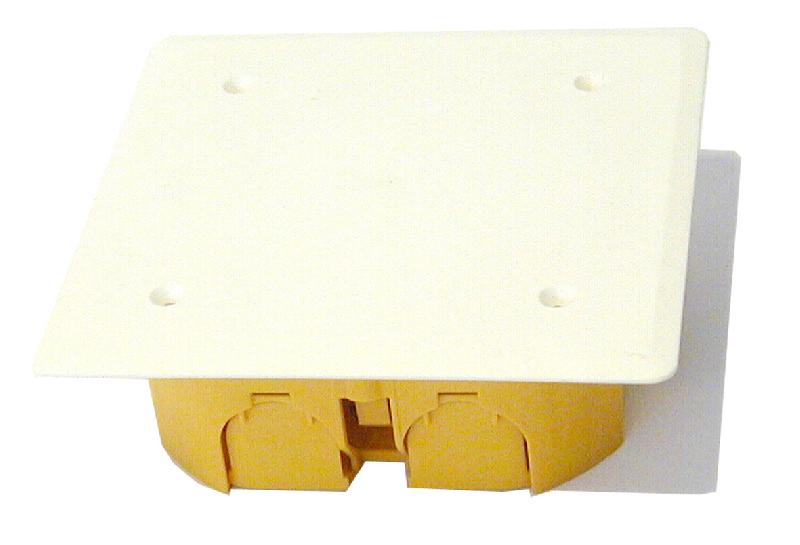 Boîte de dérivation à encastrer DEBFLEX - 8 entrées - IP20 - 129x129x43 mm_1