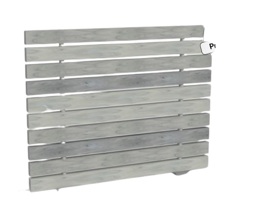 Clôture PVC quasi-occultante haut de gamme - Chloris Pleine - Gamme Prestige - Sur-mesure avec lames robustes en PVC et finitions modernes_1