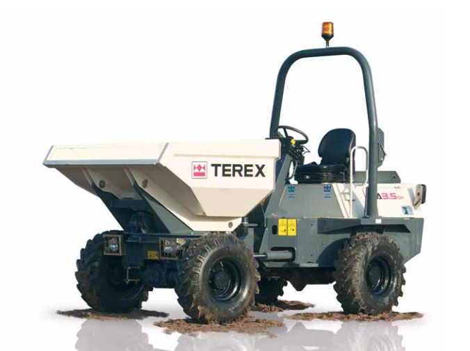 Dumper 2 t - Terex - capacité 2 tonnes pour travaux municipaux et projets d'infrastructure_0