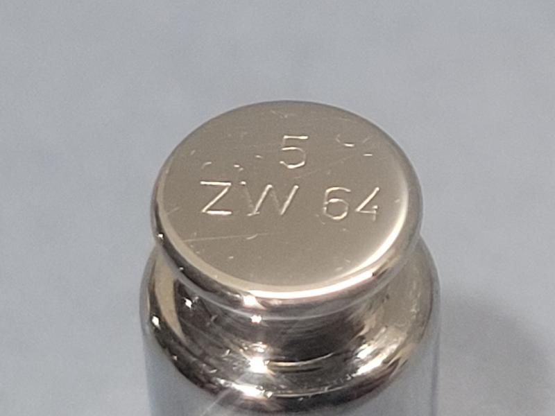 Poids d'étalonnage ZWIEBEL 5g classe M1 INOX_1
