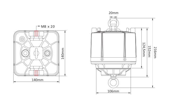 Treuil pour luminaires | Gamme Compacte (>15kg)_1