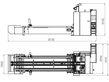 Cloueuse de tête machines pour palettes - platon - poids : 6500 kg_1