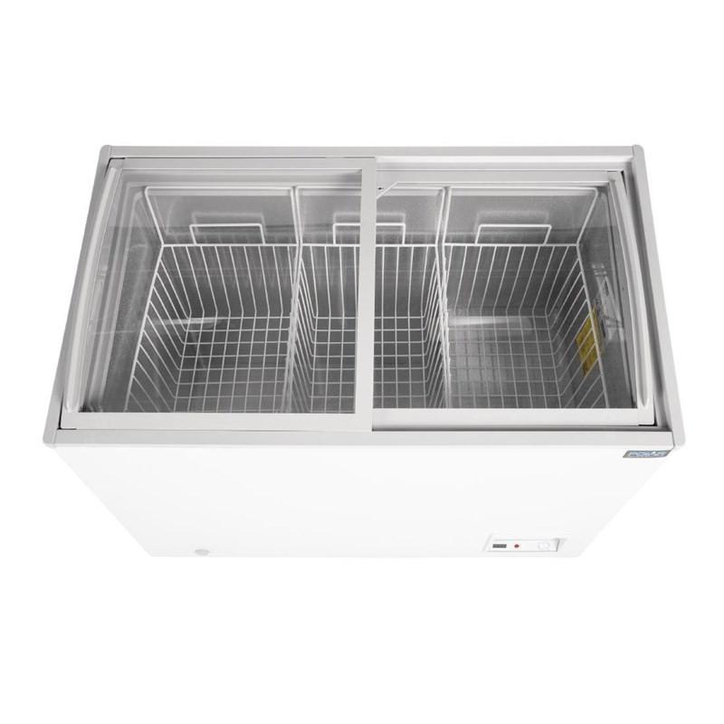 Congélateur coffre vitré Série G 270L GM499 Polar_1
