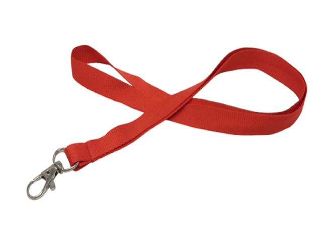 Cordon textile pour badge, avec ou sans système sécuritaire anti étouffement - Largeur 20 mm_1