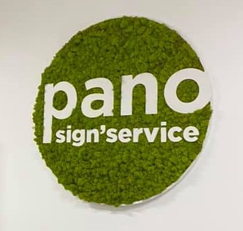 Lettres végétales durables et uniques - Signalétique personnalisée PANO Nice Ouest_1