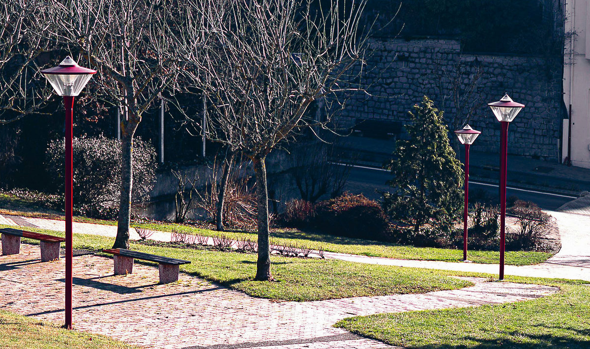 Luminaire d'éclairage public Novellum - LED - 5400 lm - Aluminium - Hauteur conseillée 5 m - Technologie réfractrice MTR_1