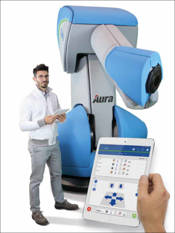 ROBOT COLLABORATIF COBOT 6 AXES INDUSTRIEL COMAU AURA-170-2.8_1
