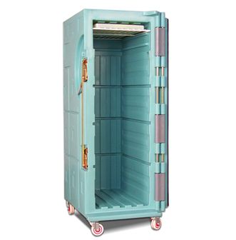 Chariot isotherme en polyéthylène alimentaire avec mousse polyuréthane