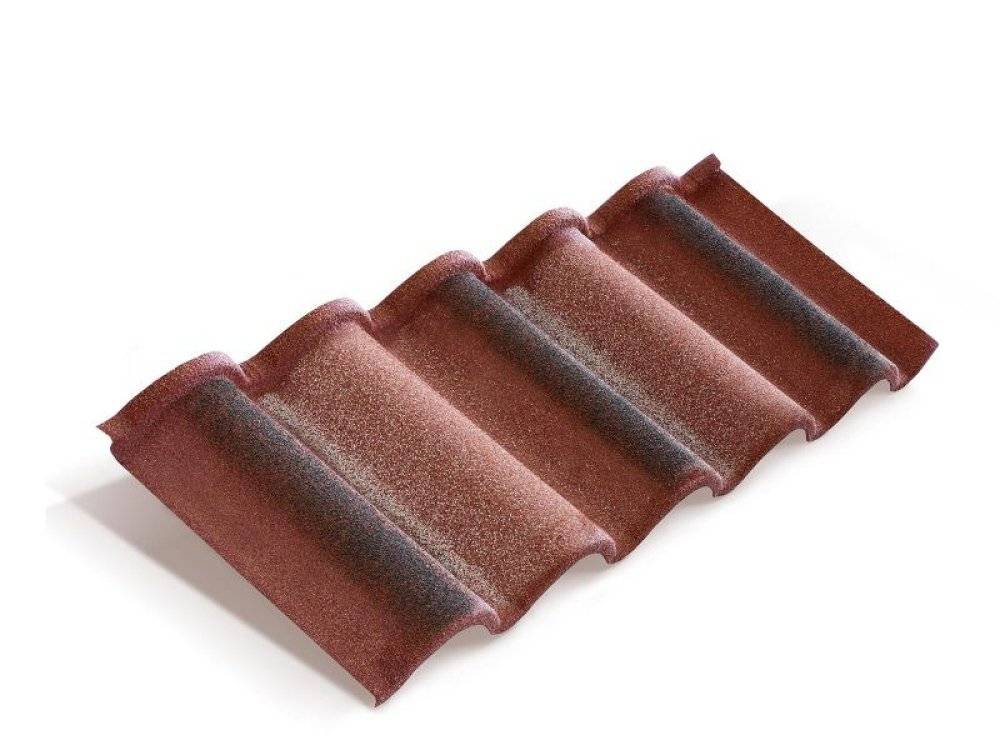 Tuiles métalliques canal ou romane, revêtues de pierre naturelle - METROTILE® Canal ROMANA_2