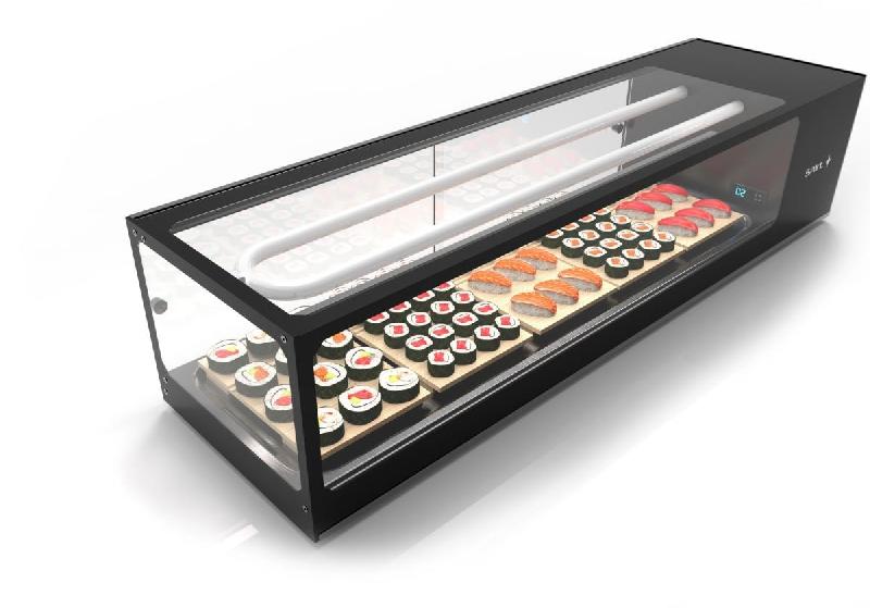 Vitrine réfrigérée Sushi  LOGIC - Double froid - 6 bacs GN 1/3 - VTLG6S | Sayl Barcelona_1