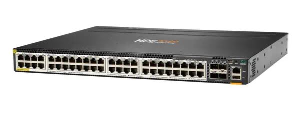 Aruba Networking CX 6300M 48-port Smart Rate 1/2.5/5GbE Class 6 PoE and 4-port SFP56 Switch_1