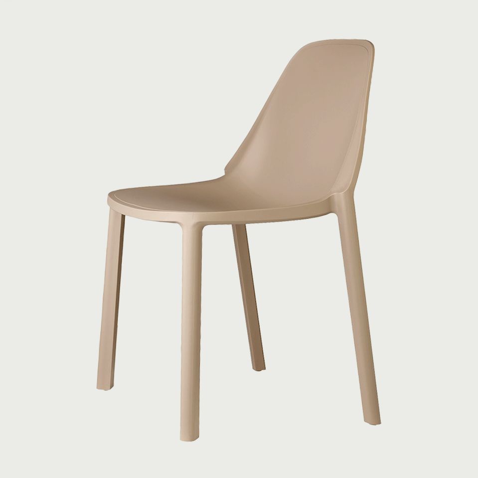 Chaise de restaurant - modèle Piu - technopolymère recyclé renforcé fibre de verre - usage intérieur/extérieur - empilable_1