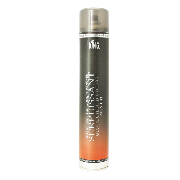 Destructeur d'odeurs surpuissant king parfum passion aerosol de 750ml_1