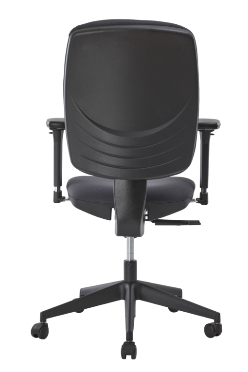 Fauteuil de bureau Shana neuf - synchrone blocable 5 positions - réglable en hauteur - divers coloris - accoudoirs 4D_1