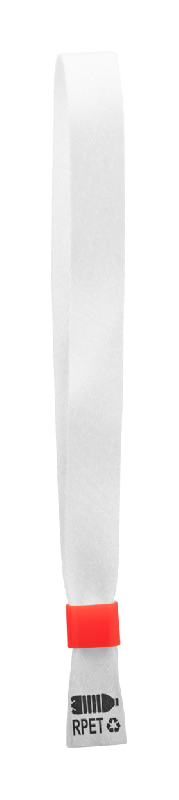 Bracelet festival personnalisable - polyester RPET - impression sublimation recto-verso - fermoir de sécurité coloré_1