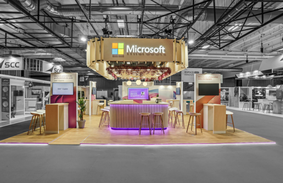 Conception et fabrication de stands sur-mesure pour salons professionnels - WENES GROUP_1