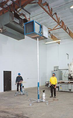 Appareil de levage par air comprimé Genie Super Hoist