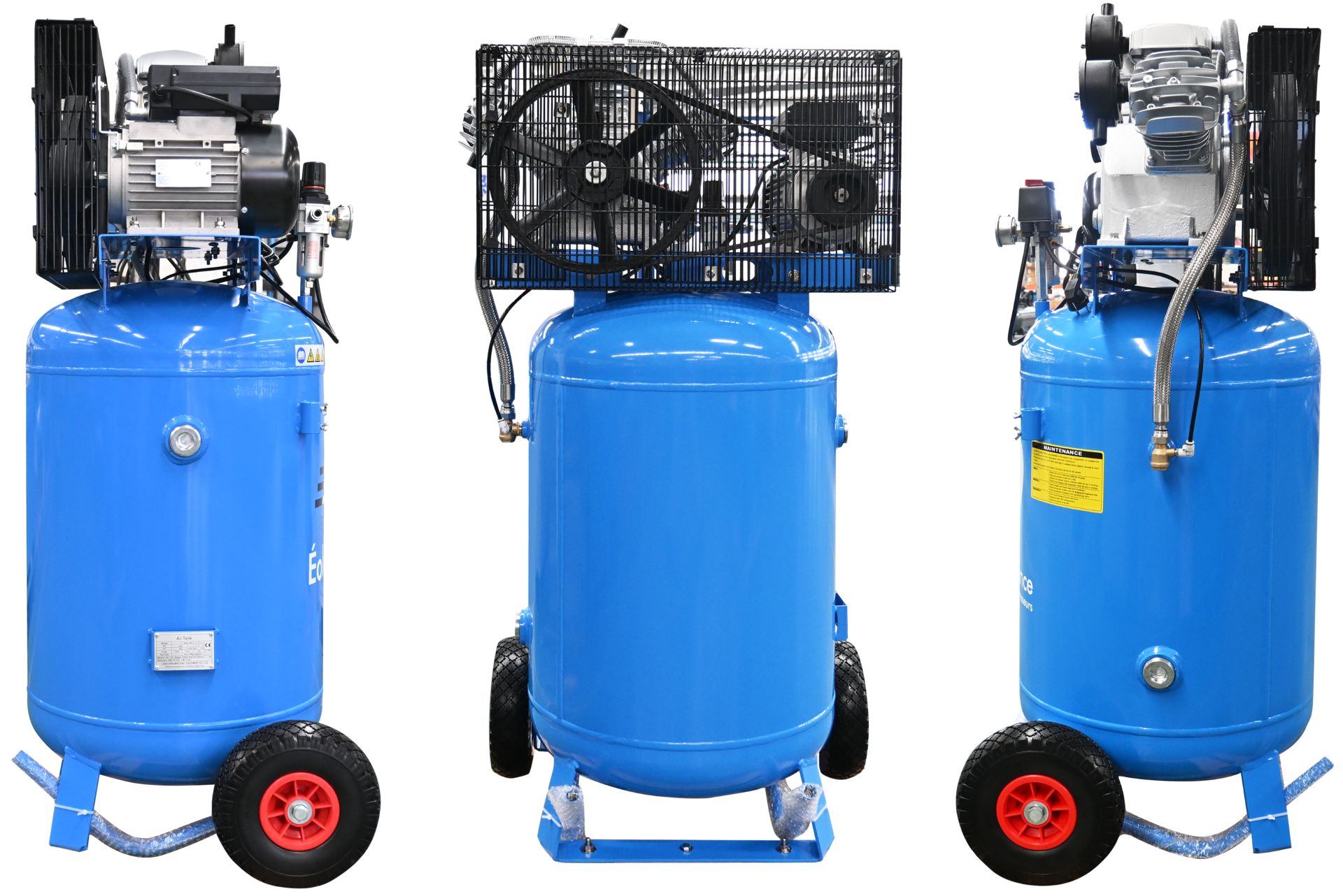 Compresseur à piston sur cuve verticale de 150 litres - 2,2 kW / 3 CV / 230 V_1