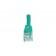 Cordon RJ45 CAT 5e U/UTP non-blindé - 0,5 m - Vert - Cuivre - Norme ANSI/TIA 568 et ISO 11801_1