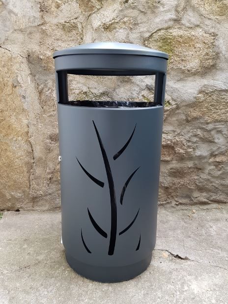 Corbeille extérieur acier galvanisé_2