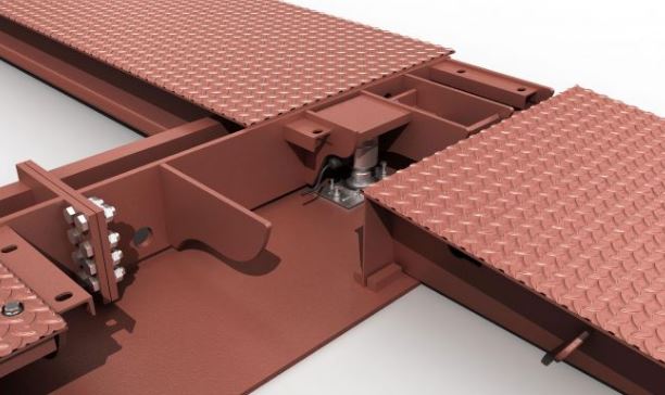 Pont bascule  métallique transportable -  S2C_1