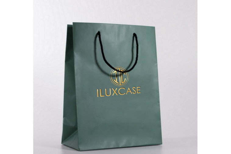 Sac luxe personnalisable sur-mesure - Made in Factory - Papier couché, kraft ou embossé, poignées variées, impression premium_1