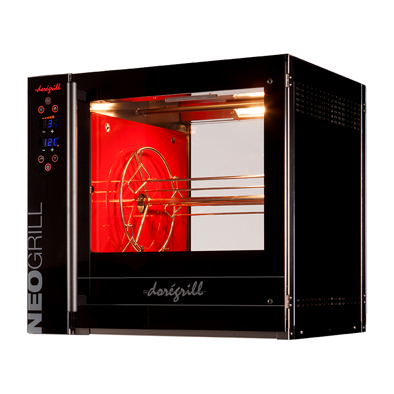 Rôtissoire électrique a balancelles NEOGRILL façade tactile N2 Doregrill_1